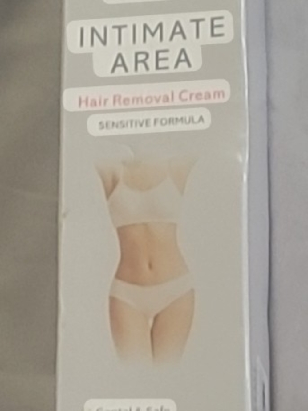 Uttse Intimate Area Hair Removal Cream,4.2 oz sensitive formula EXP 03/21/2027